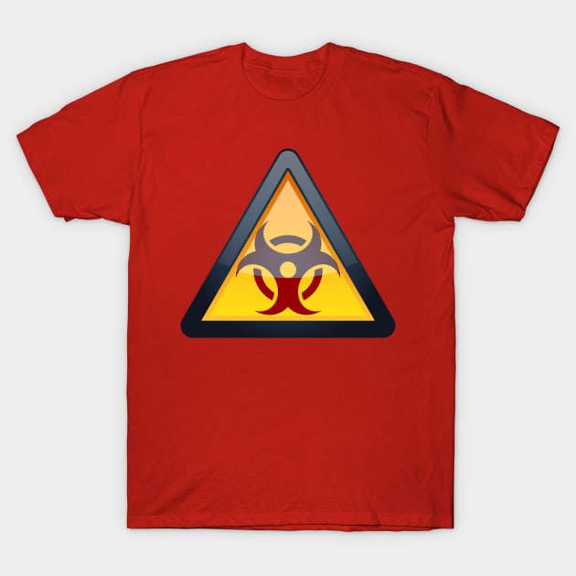 Bio-Hazard Symbol T-Shirt by Ubold